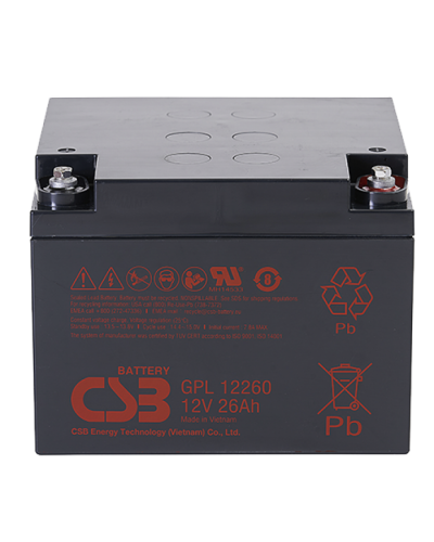 CSB GPL 12260. Аккумулятор герметичный свинцово-кислотный. CSB в Новошахтинске