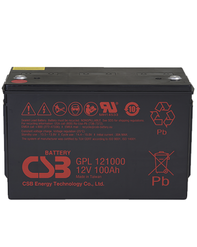 CSB GPL 121000. Аккумулятор герметичный свинцово-кислотный. CSB в Новошахтинске
