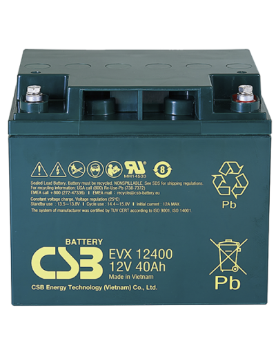 CSB EVX 12400. Аккумулятор герметичный свинцово-кислотный. CSB в Новошахтинске