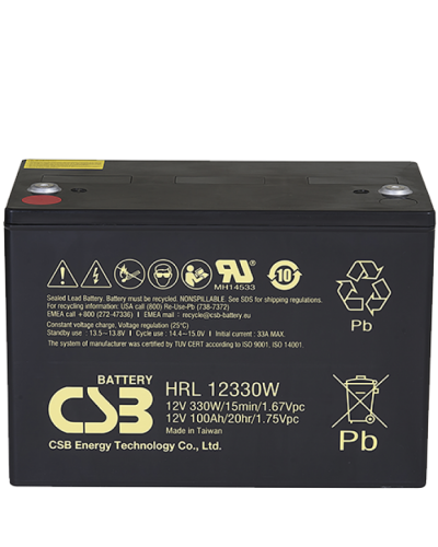 CSB HRL 12330W. Аккумулятор герметичный свинцово-кислотный. CSB в Новошахтинске