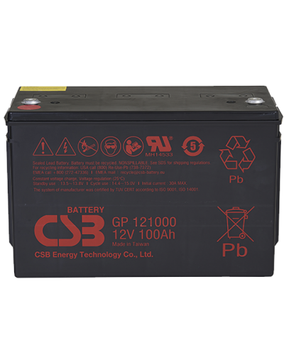 CSB GP 121000. Аккумулятор герметичный свинцово-кислотный. CSB в Новошахтинске