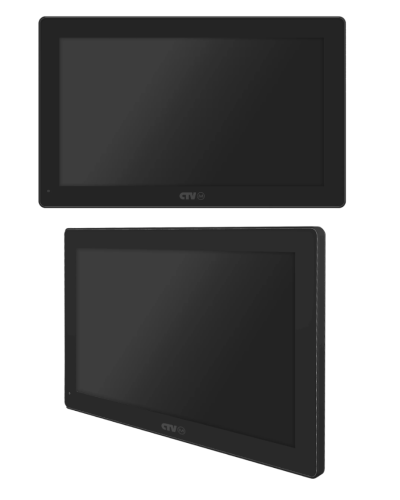 CTV-IM1030W Cloud 10 B (чёрный). Монитор домофона цветной. CTV в Новошахтинске