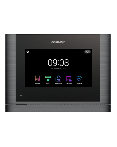 CDV-704MF/VZ (темное серебро) Black Smog. Монитор видеодомофона цветной. Commax в Новошахтинске