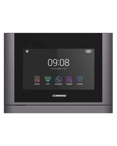 CDV-1024MA/XL (темное серебро). Монитор видеодомофона цветной. Commax в Новошахтинске