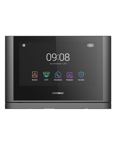 CDV-1024MA/VZ (темное серебро) Black Smog. Монитор видеодомофона цветной. Commax в Новошахтинске