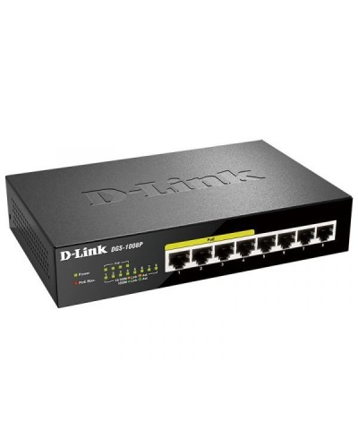 DGS-1008P/E1A. Коммутатор. D-Link в Новошахтинске