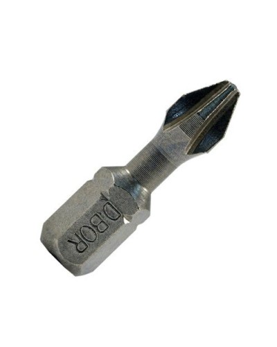 Биты Ph1x25 мм, Torsion, C 6,3 (10шт) (D-T-PH01-025-010). Биты фрезерованные. D.BOR в Новошахтинске