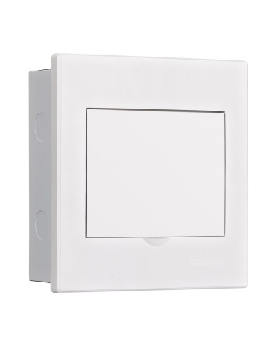 Корпус ЩРВ-М 6 модулей IP41 встраиваемый белая дверь (31101DEK). Корпус пластиковый. DEKraft в Новошахтинске