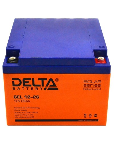 Delta GEL 12-26. Аккумулятор герметичный свинцово-кислотный. Delta в Новошахтинске
