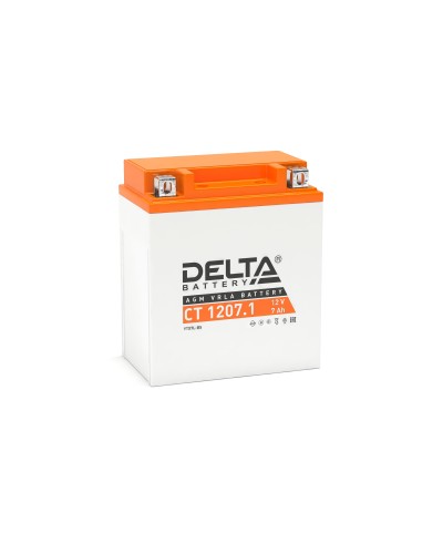 Delta CT 1207.1. Аккумулятор герметичный свинцово-кислотный стартерный. Delta в Новошахтинске