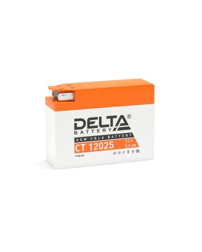Delta CT 12025. Аккумулятор герметичный свинцово-кислотный стартерный. Delta в Новошахтинске