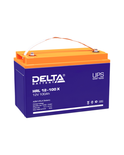 Delta HRL 12-100 X. Аккумулятор герметичный свинцово-кислотный. Delta в Новошахтинске