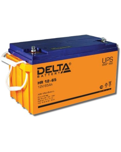 Delta HR 12-65. Аккумулятор герметичный свинцово-кислотный. Delta в Новошахтинске