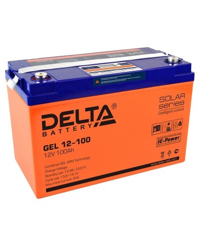 Delta GEL 12-100. Аккумулятор герметичный свинцово-кислотный. Delta в Новошахтинске