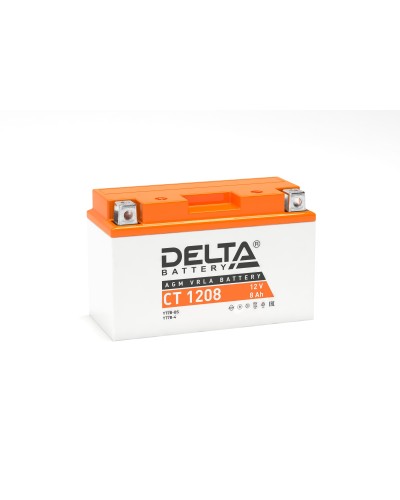 Delta CT 1208. Аккумулятор герметичный свинцово-кислотный стартерный. Delta в Новошахтинске