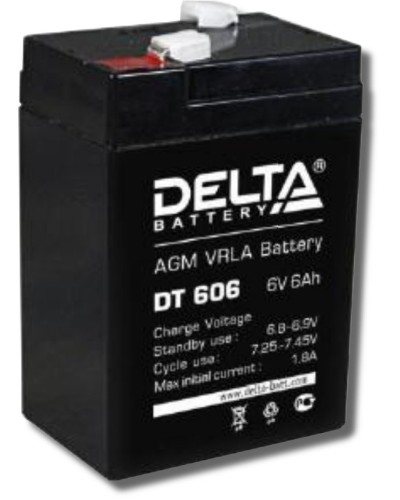 Delta DT 606. Аккумулятор герметичный свинцово-кислотный. Delta в Новошахтинске