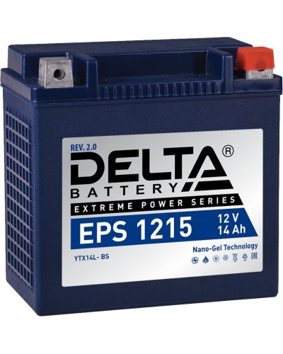 Delta EPS 1215. Аккумулятор герметичный свинцово-кислотный стартерный. Delta в Новошахтинске