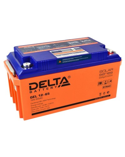 Delta GEL 12-65. Аккумулятор герметичный свинцово-кислотный. Delta в Новошахтинске