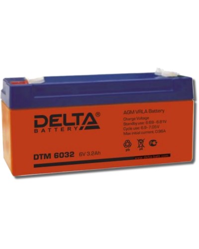 Delta DTM 6032. Аккумулятор герметичный свинцово-кислотный. Delta в Новошахтинске