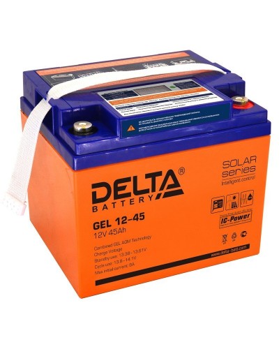 Delta GEL 12-45. Аккумулятор герметичный свинцово-кислотный. Delta в Новошахтинске