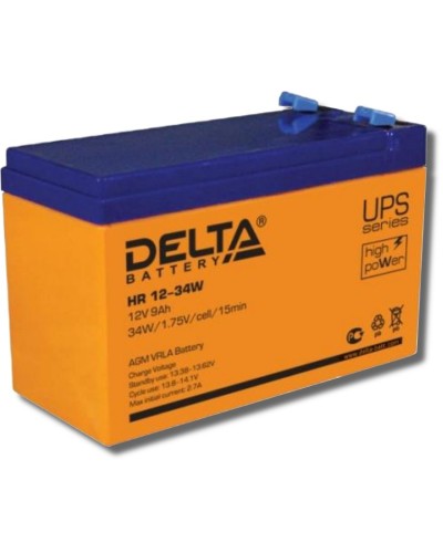 Delta HR 12-34 W. Аккумулятор герметичный свинцово-кислотный. Delta в Новошахтинске