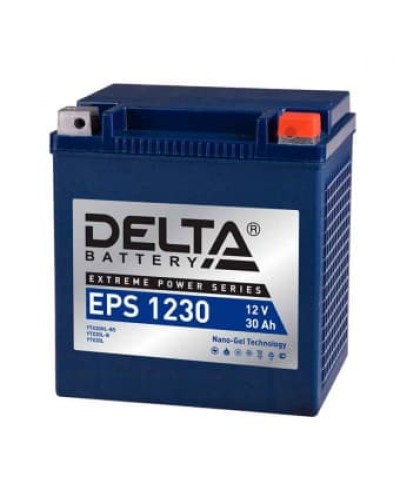 Delta EPS 1230. Аккумулятор герметичный свинцово-кислотный стартерный. Delta в Новошахтинске