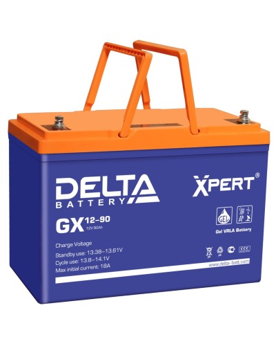 Delta GX 12-90. Аккумулятор герметичный свинцово-кислотный. Delta в Новошахтинске