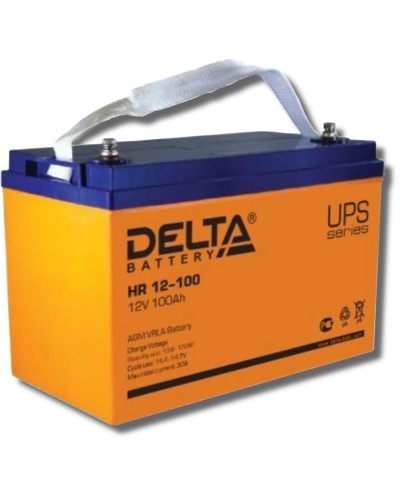 Delta HR 12-100. Аккумулятор герметичный свинцово-кислотный. Delta в Новошахтинске