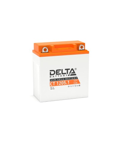 Delta CT 1205.1. Аккумулятор герметичный свинцово-кислотный стартерный. Delta в Новошахтинске