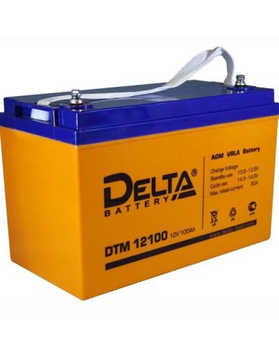 Delta DTM 12100 L. Аккумулятор герметичный свинцово-кислотный. Delta в Новошахтинске