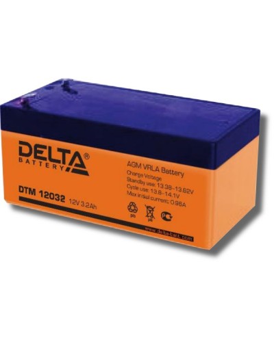 Delta DTM 12032. Аккумулятор герметичный свинцово-кислотный. Delta в Новошахтинске