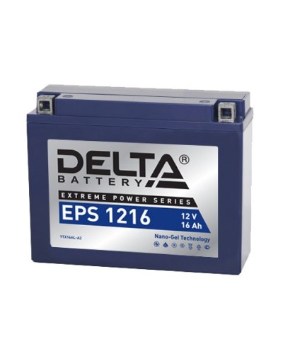 Delta EPS 1216. Аккумулятор герметичный свинцово-кислотный стартерный. Delta в Новошахтинске