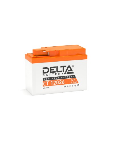 Delta CT 12026. Аккумулятор герметичный свинцово-кислотный стартерный. Delta в Новошахтинске