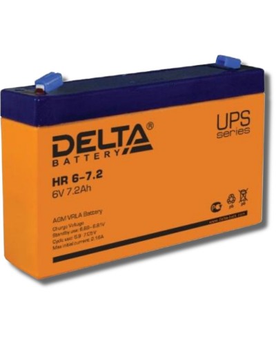 Delta HR 6-7.2. Аккумулятор герметичный свинцово-кислотный. Delta в Новошахтинске