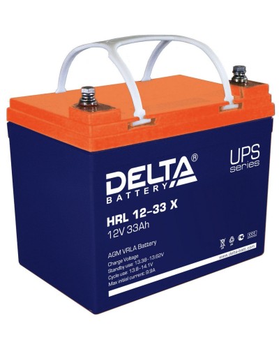 Delta HRL 12-33 X. Аккумулятор герметичный свинцово-кислотный. Delta в Новошахтинске