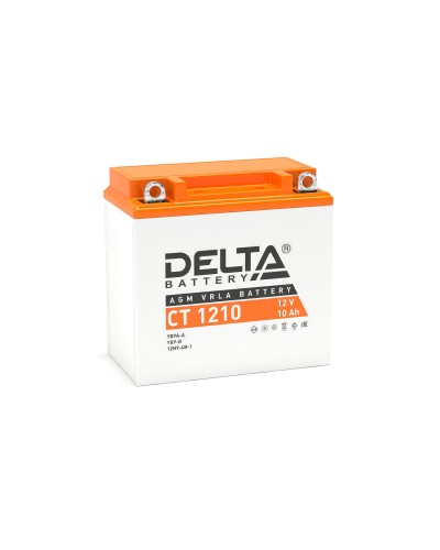 Delta CT 1210. Аккумулятор герметичный свинцово-кислотный стартерный. Delta в Новошахтинске