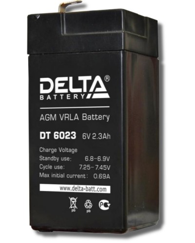 Delta DT 6023. Аккумулятор герметичный свинцово-кислотный. Delta в Новошахтинске