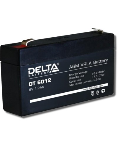 Delta DT 6012. Аккумулятор герметичный свинцово-кислотный. Delta в Новошахтинске