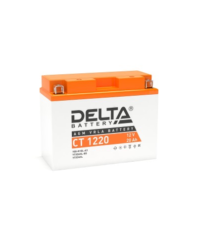 Delta CT 1220. Аккумулятор герметичный свинцово-кислотный стартерный. Delta в Новошахтинске