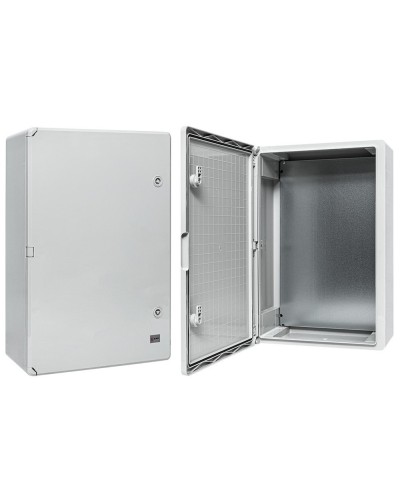 Бокс пластиковый с монтажной платой 600х400х200 IP65 PROxima (PB65MP008). Бокс пластиковый антивандальный. EKF в Новошахтинске