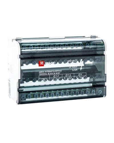 Шина нулевая в корпусе 4х15 (sn0-4х15). Шина нулевая в корпусе. EKF в Новошахтинске