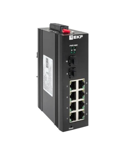 TSX-ML2-2GX/SFP-8GT. Промышленный управляемый коммутатор. EKF в Новошахтинске