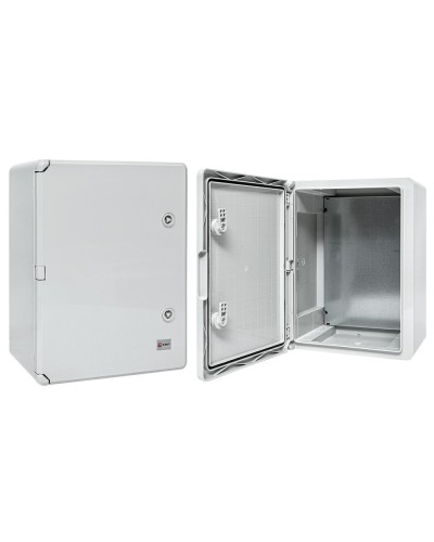 Бокс пластиковый с монтажной платой 400х300х220 IP65 PROxima (PB65MP004). Бокс пластиковый антивандальный. EKF в Новошахтинске