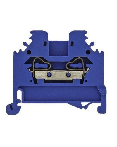 JXB-S-2.5 2-проводная, синяя (plc-jxb-s-2.5b). Колодка клеммная пружинная. EKF в Новошахтинске