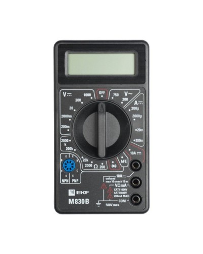 Мультиметр цифровой M830B Master (In-180701-bm830B). Мультиметр цифровой. EKF в Новошахтинске