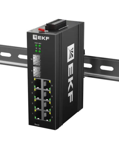 TSX-ML2-2GH/SFP-8GT. Промышленный управляемый коммутатор. EKF в Новошахтинске