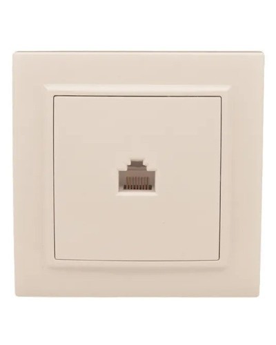 Минск Розетка RJ-45 1-мест. СП (ERK01-035-20). Розетка RJ-45 1-мест. СП. EKF в Новошахтинске