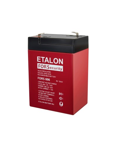 ETALON FORS 606. Аккумулятор герметичный свинцово-кислотный. ETALON в Новошахтинске