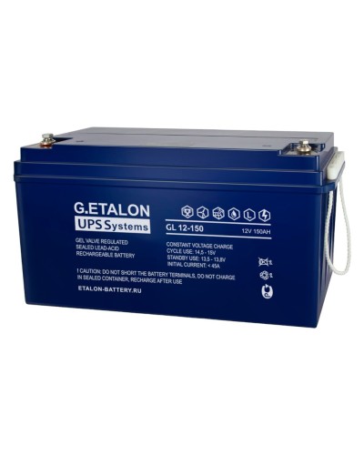 G.ETALON GL 12-150. Аккумулятор герметичный свинцово-кислотный. ETALON в Новошахтинске