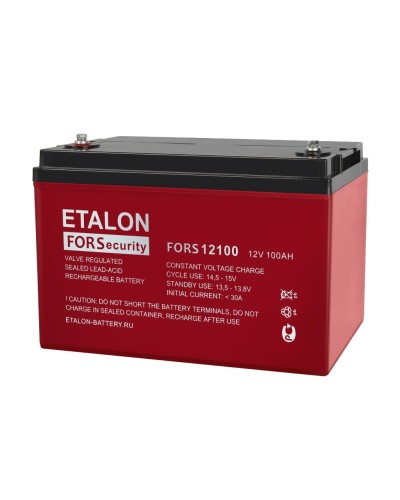 ETALON FORS 12100. Аккумулятор герметичный свинцово-кислотный. ETALON в Новошахтинске